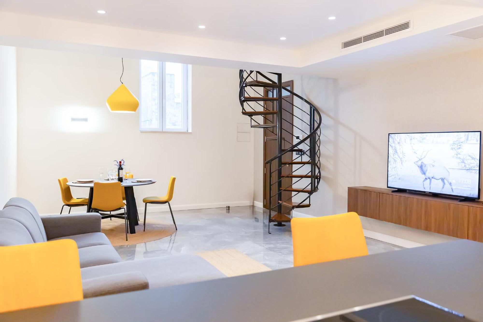Florette Suite 1Br With Stunning Lounge Terrace By Arcobnb Il-Furjana Buitenkant foto
